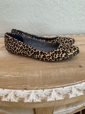 Dr. Scholl's Shoes Ballet Flats Leopard Print US Women's Size 7M True Comfort